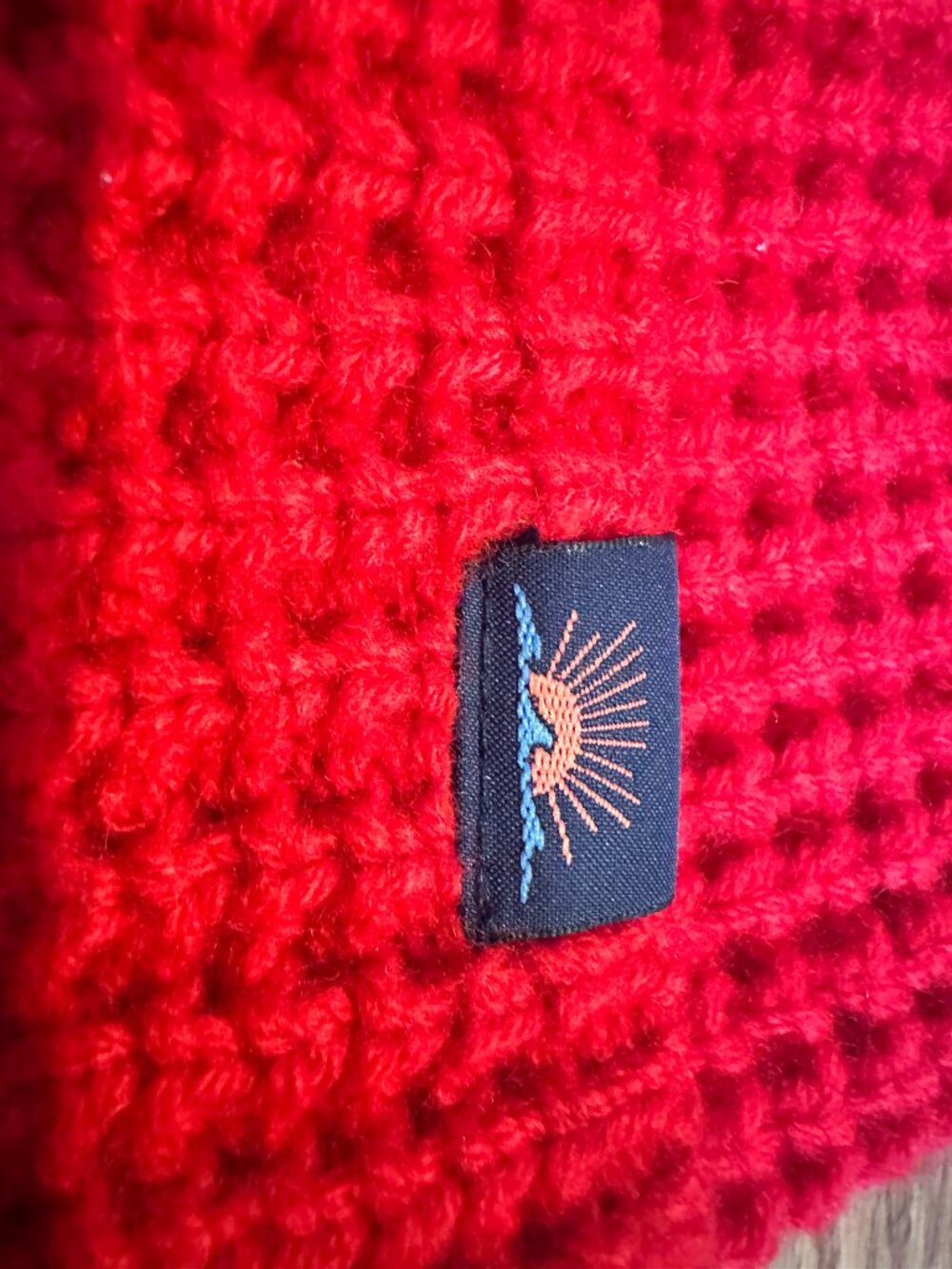 Faherty Red Wool Hat - Picture 3 of 4